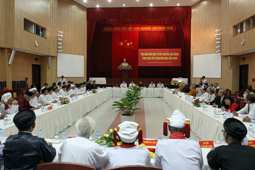 ส่งเสริมบทบาทของศาสนาในการพัฒนาชีวิตที่มีวัฒนธรรมและอารยธรรม